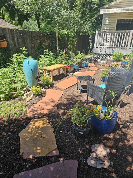 Sundown Landscaping, Explosion of color with plantings, shrubs, flowers, trees and native plants