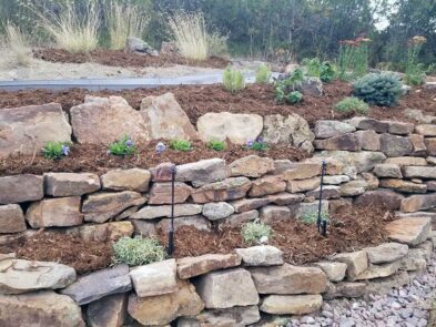 Retaining Walls, Resolve Slope Problems at your Colorado Home, Colorado Springs Landscape Designer, Builders