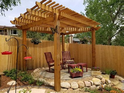 Pergola by Sundown Landscaping, a Colorado Springs Landscaper