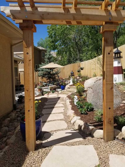 Woodworking by Sundown Landscape Design in Colorado Springs