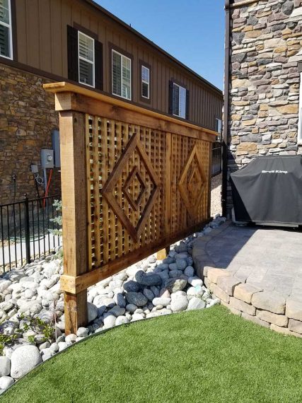 Woodworking, Privacy divider by Sundown Landscaping in Colorado Springs