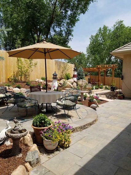 Patio by Colorado Springs Landscaper Sundown Landscaping