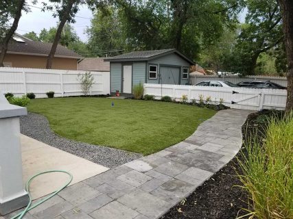 Beautiful Walkway by Colorado Springs Landscaper Sundown Landscaping